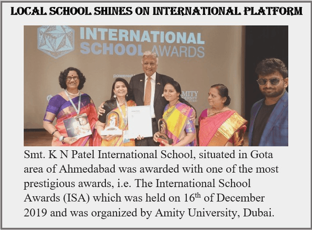 International School Awards — Amity University, Dubai